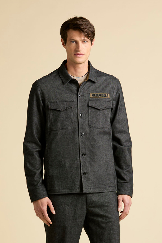 Куртка-рубашка из хлопка