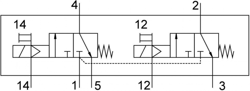 VUVS-LT25-T32C-MZD-G14-F8-1B2 Распределитель с электроуправлением