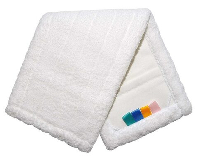 Моп плоский микрофибра 50 см.белая