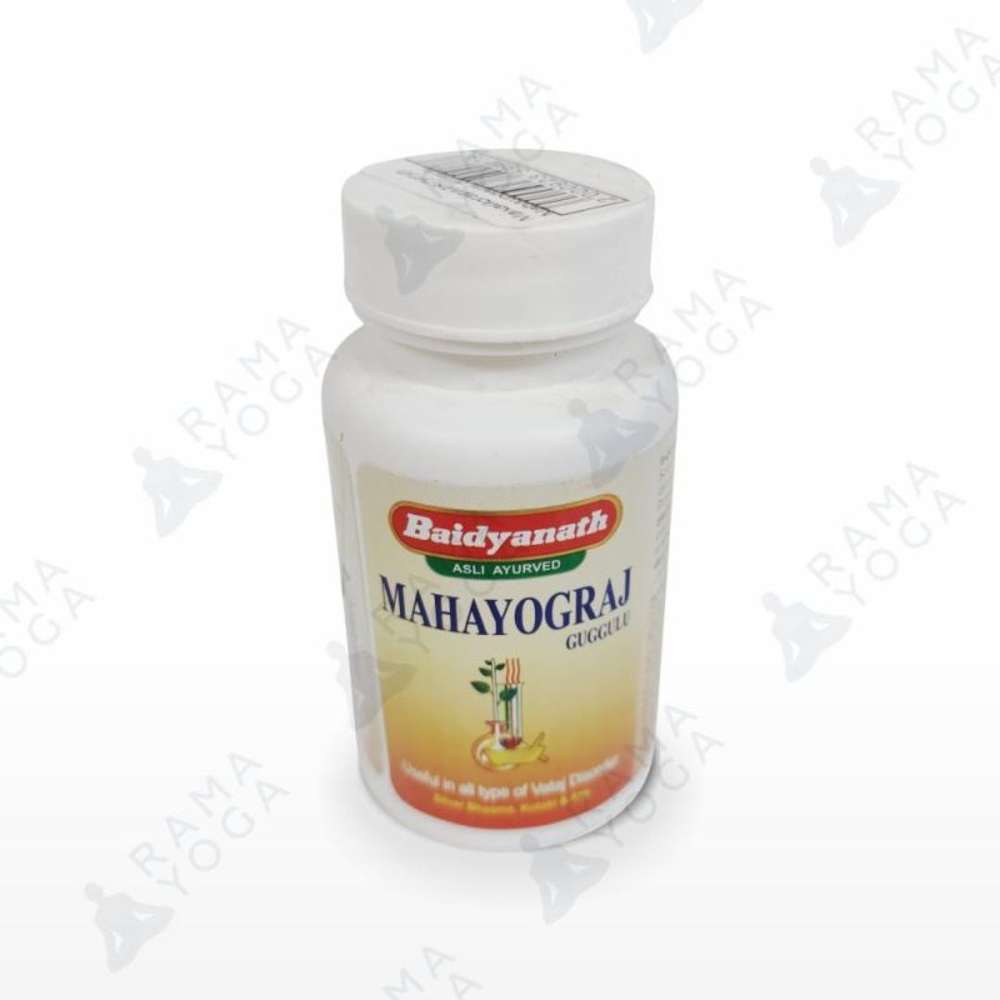 Махайогарадж гуггул в таблетках / Mahayogaraj guggulu Baidyanath