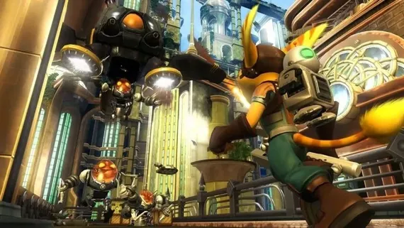 PS3 Ratchet & Clank: Tools of Destruction (Б/У, Английская версия, BCES-00052)