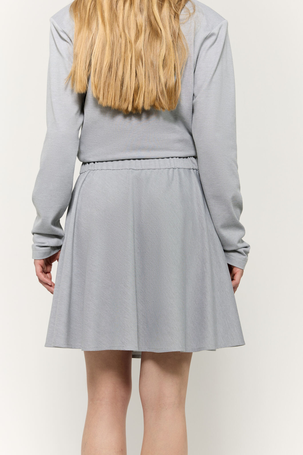 Юбка мини расклешенная