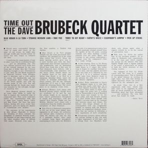 The Dave Brubeck Quartet / Time Out (Picture Disc)(LP)
