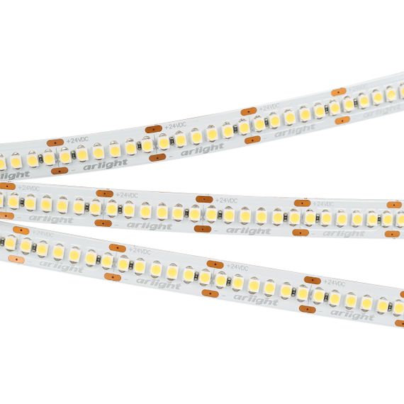 Светодиодная лента Arlight 19,2W/m 240LED/m 3528SMD теплый белый 5M 028621