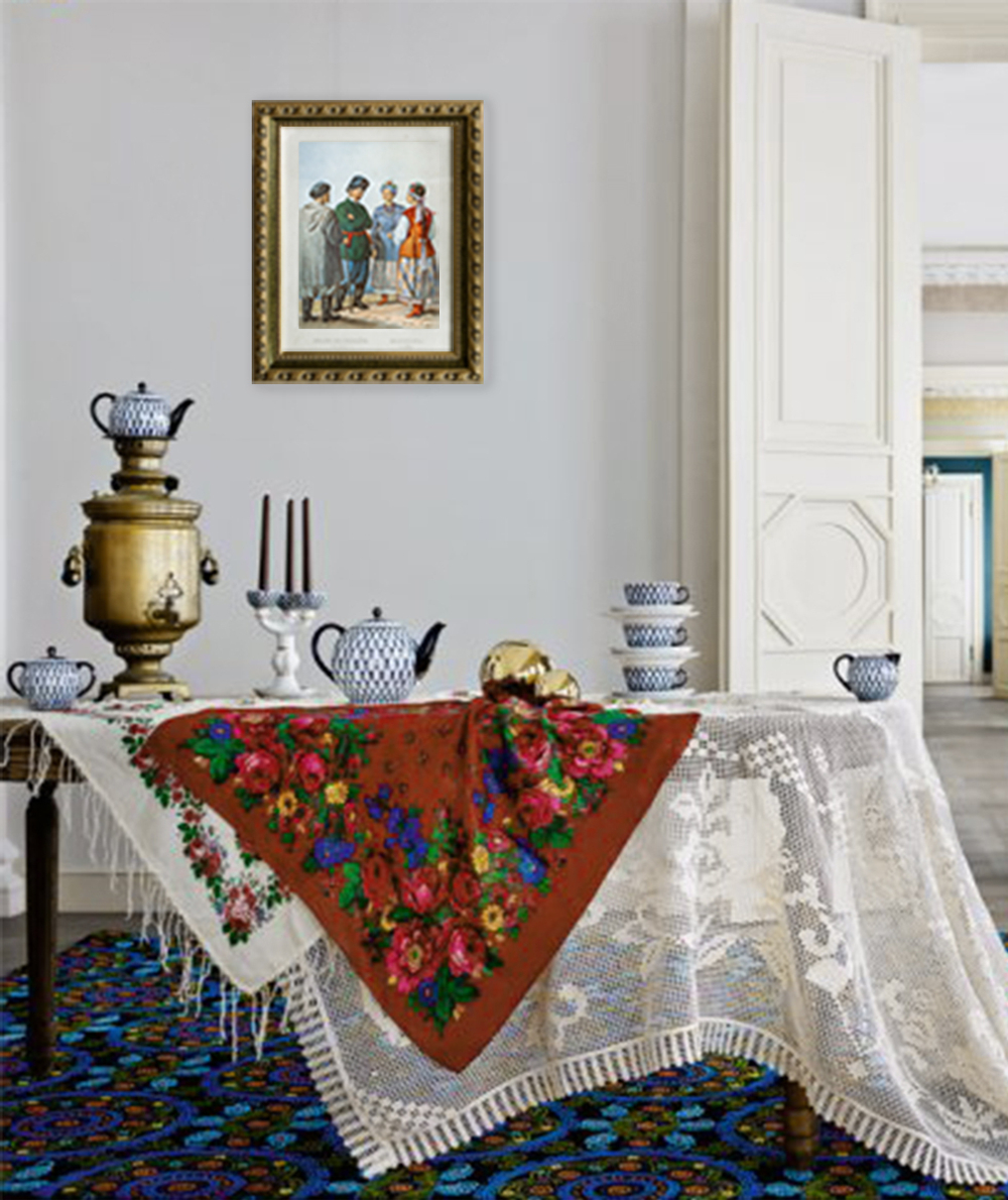 Хромолитография «Малороссы». 1862 г.