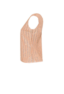 Блузка-топ с золотым напылением 69-16SS