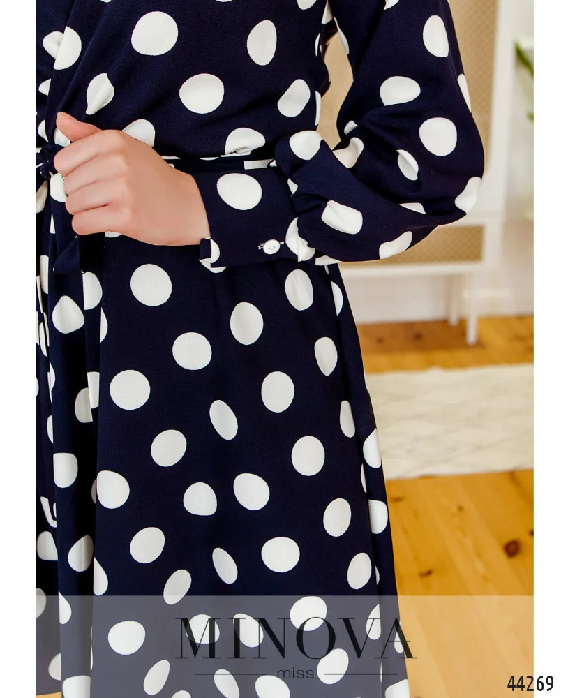 Платье 1078Н-синий Minova
