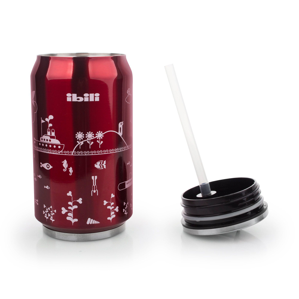 Термокружка Жестяная банка 0.33л Ibili Termos 796900