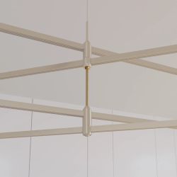 Коннектор жесткий ART-APRIORI-CON-ROD-E-L186 (GD, вертикальный) (Arlight, IP20 Металл, 3 года) 044373