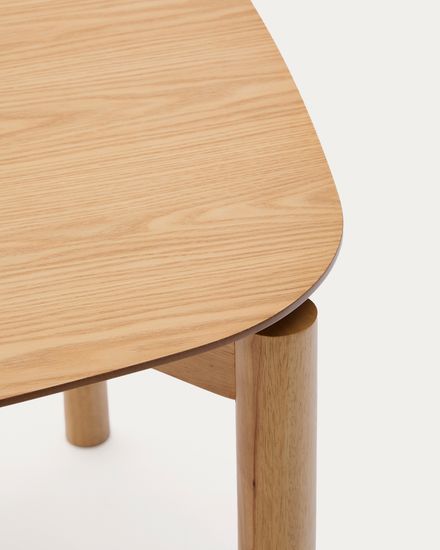 Стол Indara из шпона и каучукового дерева с натуральной отделкой 140 х 90 Испания 