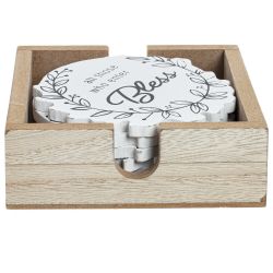 GAEM Набор из 6-ти подставок под кружку на подставке, L12 W12 H4 см