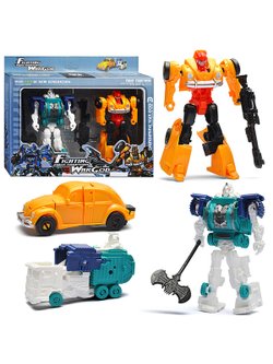 Набор роботов "Война героев" трансформирущихся (HF111-6)