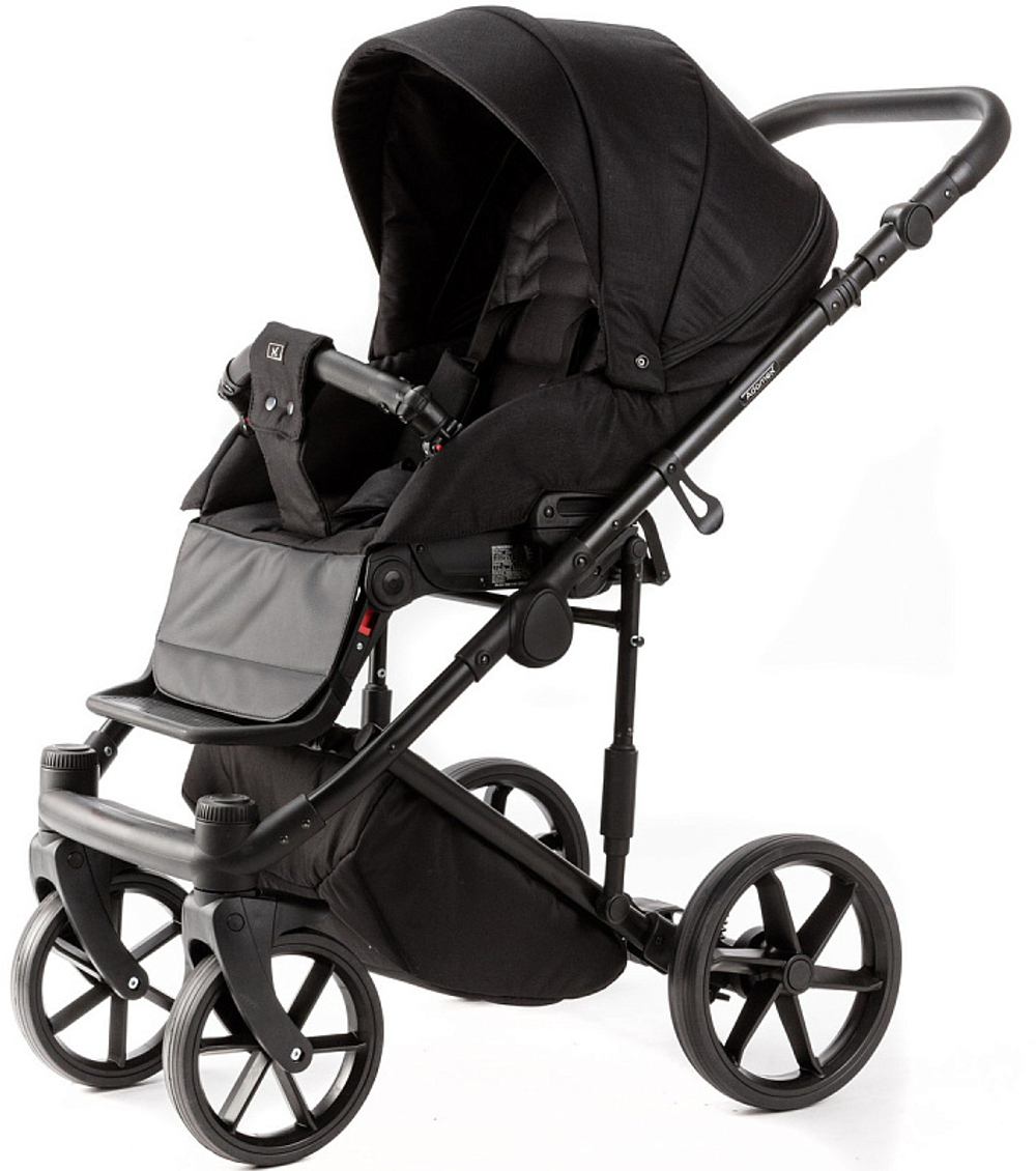 Детская коляска Adamex Locco Light 2 в 1 LL-TK53 TIP (ЧЕРНЫЙ)