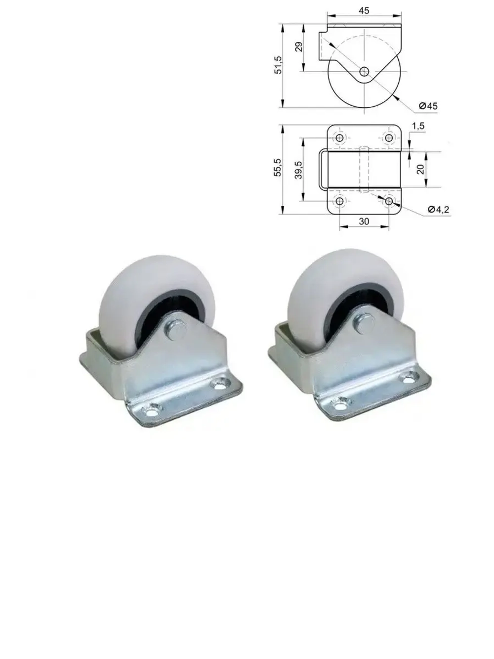 Мебельные колеса, выдвижные ролики диванов, шкафов, кроватей