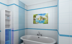 Панель ПВХ фотопечать Касандра фон 2700х250 мм