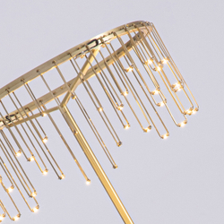 Торшер ML23001008-1A gold