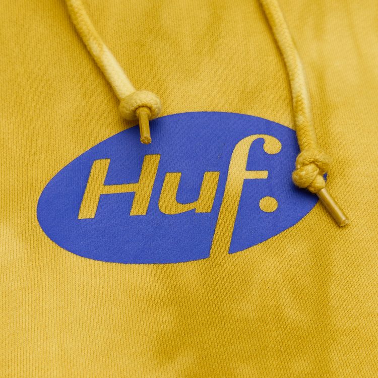 Толстовка мужская HUF Relax Tiedye артикул:PF00345-YELLW - купить в магазине Дайс