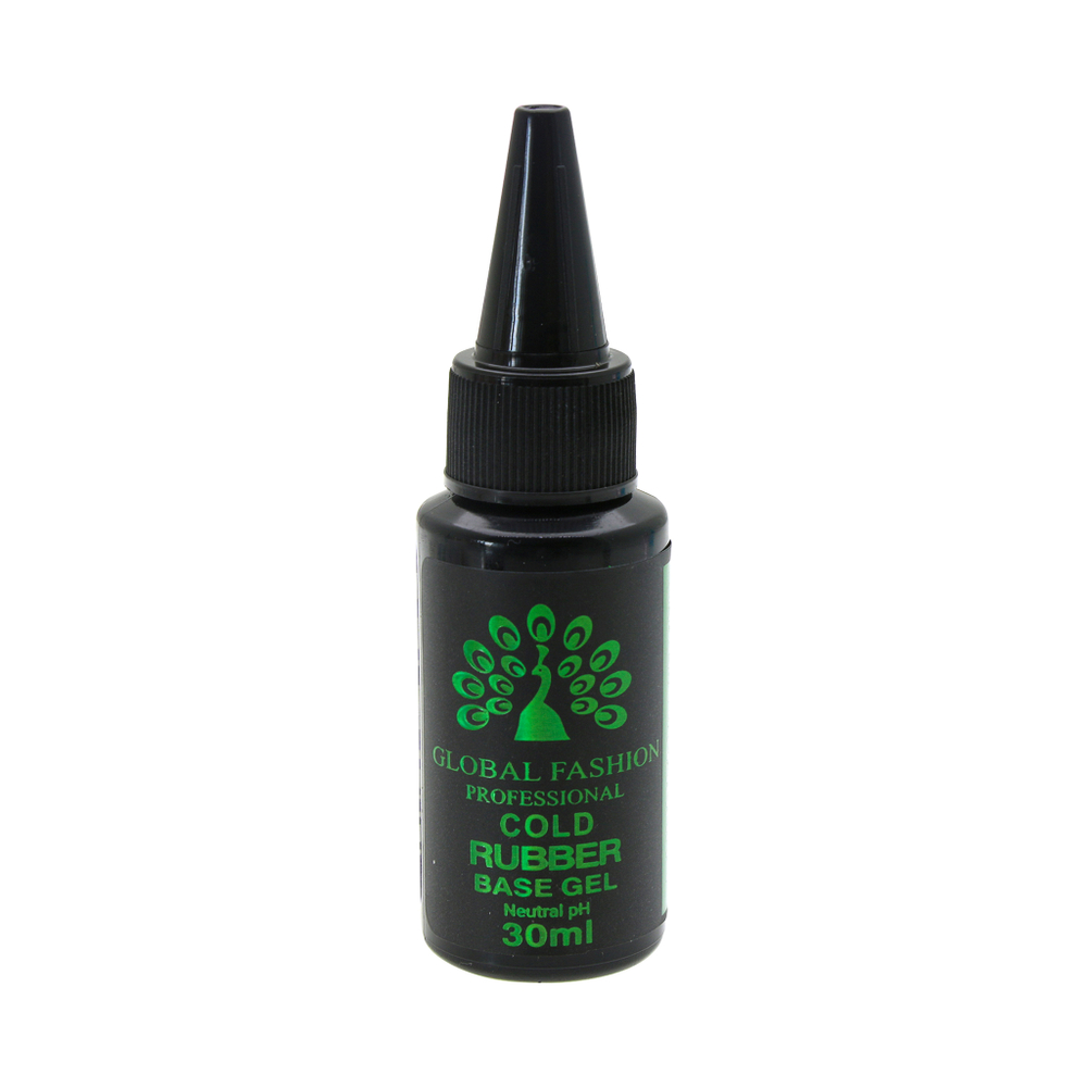 База для гель лака Global Fashion, Rubber Base Coat without Chemical 30 мл
