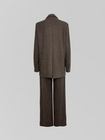 Костюм 6612-41 из удлиненного пиджака и широких штанов на резинке