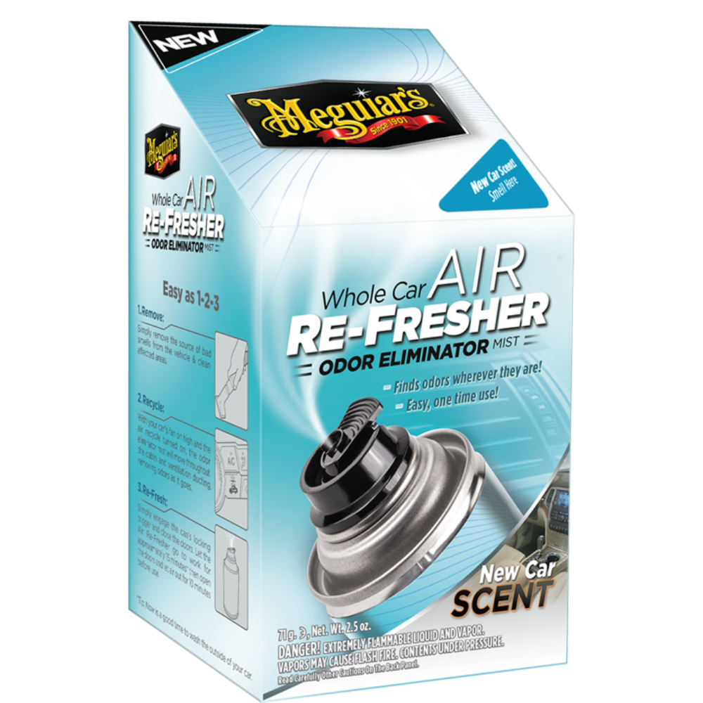 Meguiar's Нейтрализатор запахов в салоне а/м Air Re-Fresher Mist, New Car 74 мл/71гр