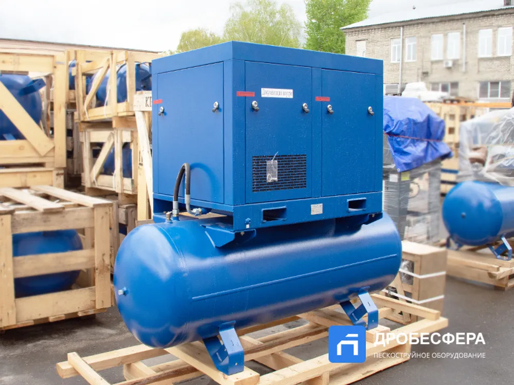 Винтовой компрессор АСО-ВК7,5/16М2-500