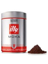 Кофе молотый ILLY MOKA средняя обжарка 250 г, 2 шт