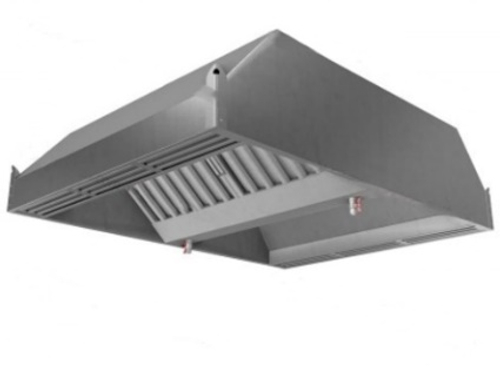 Зонт нержавеющий островной ЗВН 04 ,800х1000х400