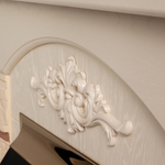 Каминокомплект Real Flame Neapolis WT с очагом Majestic Lux Black (без пульта)