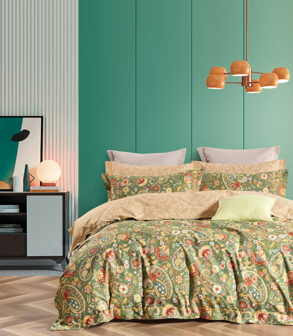 Постельное белье 1.5 спальное Asabella 1922-4S