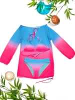 купальник раздельный 3 в 1 с туникой