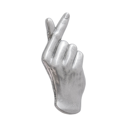 Брошь "Рука K-heart"