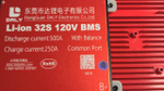 Плата контроля BMS Li-ion 32S 120V 500A