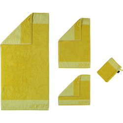 Элитное полотенце махровое Imperial Doubleface 1638 желтое от Joop! - Cawo Германия