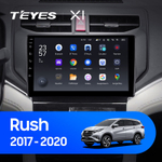 Teyes X1 9" для Toyota Rush 2017-2020