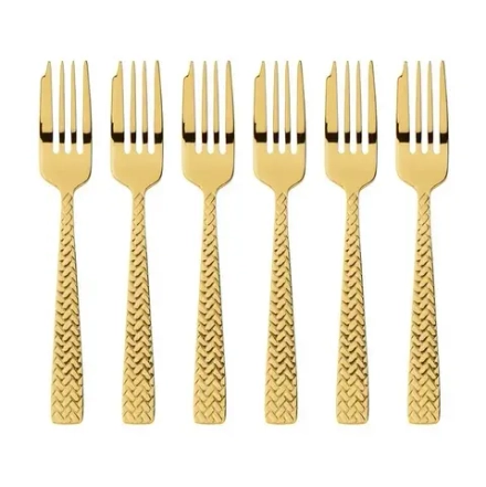Sambonet Набор из 6 вилок Cortina PVD Gold