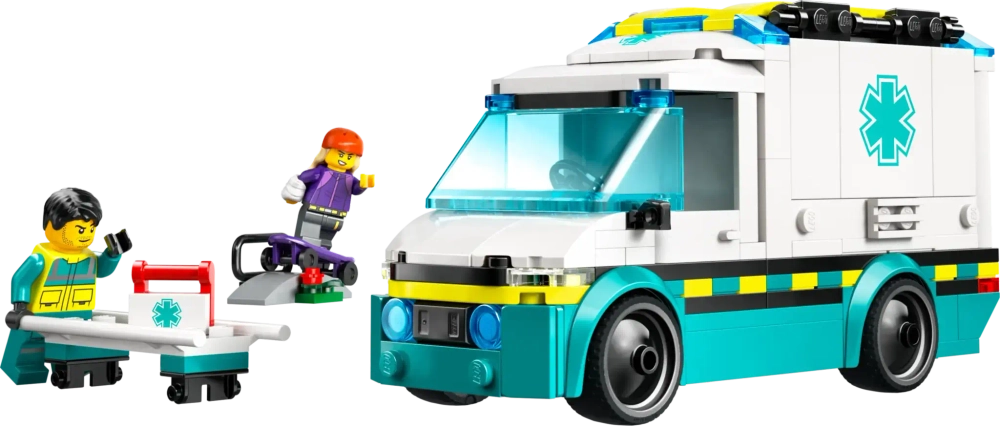 Конструктор LEGO City 60451 Скорая помощь