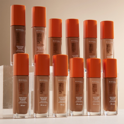 Rimmel Lasting Radiance - Тональная основа с SPF 25, осветляющая оттенок 201 Classic Beige, 30 ml