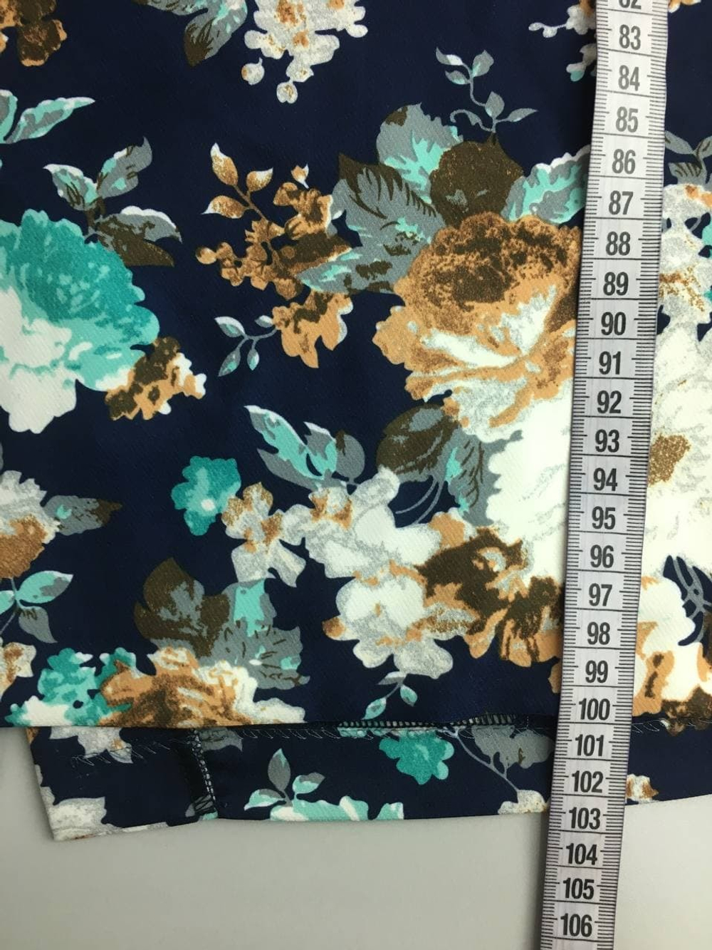 Платье MAGDA синее с цветочным принтом 46 размер, новое