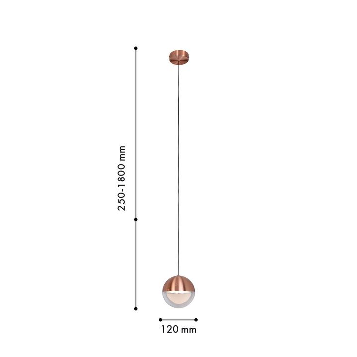 Подвесной светодиодный светильник Favourite Luna 4371-1P