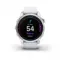 Garmin epix Pro (Gen 2) Standard Edition 42 мм, серебристый корпус, белый ремешок