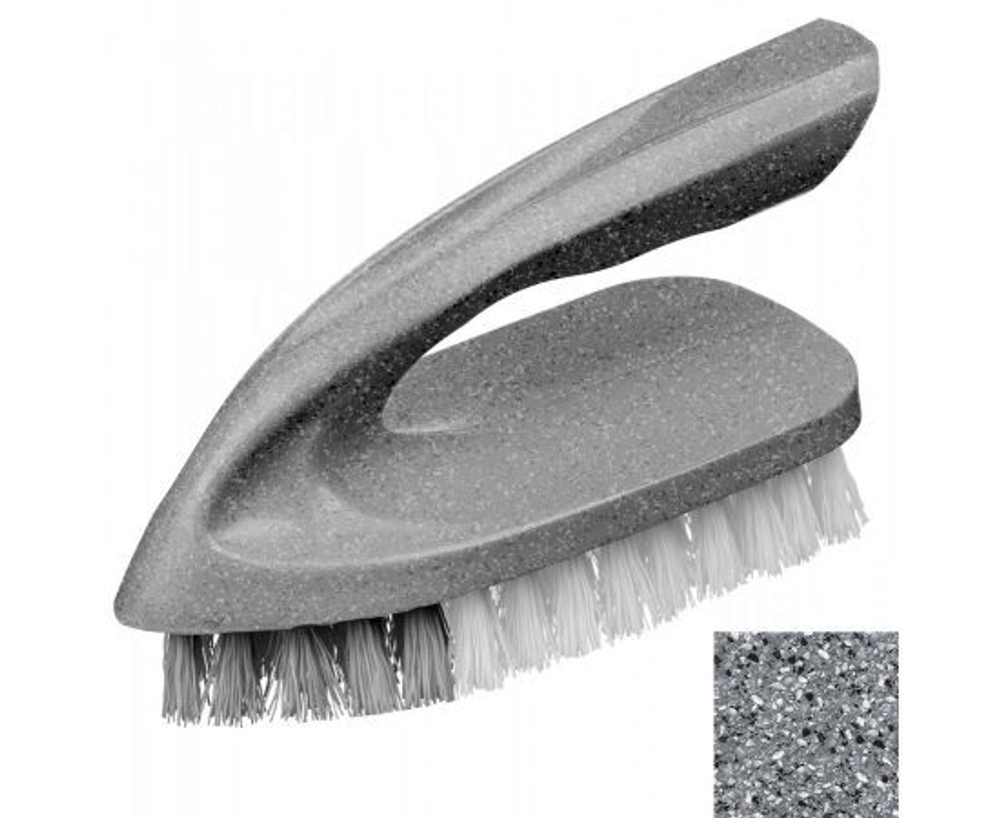 Щетка универсальная Утюжок Grenada 15см, гранит светло-серый 221223021/02 IDIland