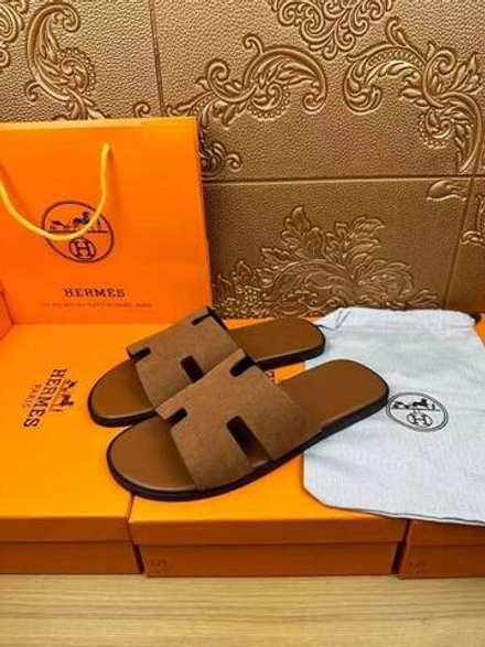 Шлепки Hermes