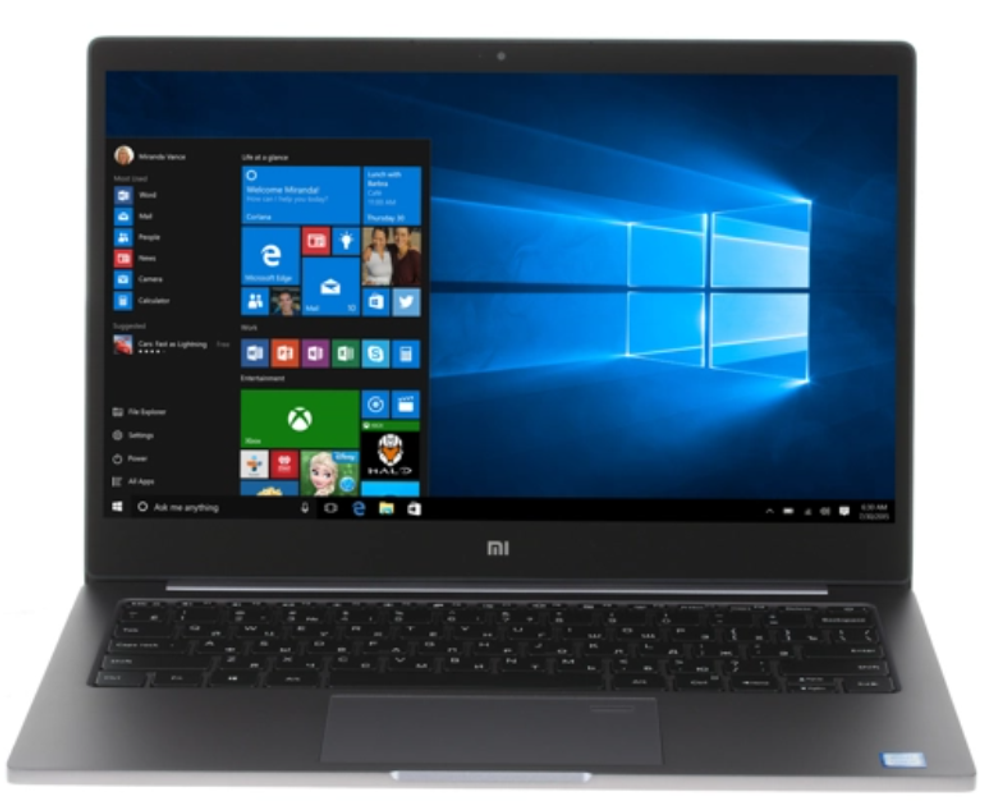 13.3" Ноутбук Xiaomi Air 13 (1920x1080, Intel Core i5-8250U, RAM 8ГБ,SSD 256ГБ, Intel UHD Graphics 620, Win 10Pro)