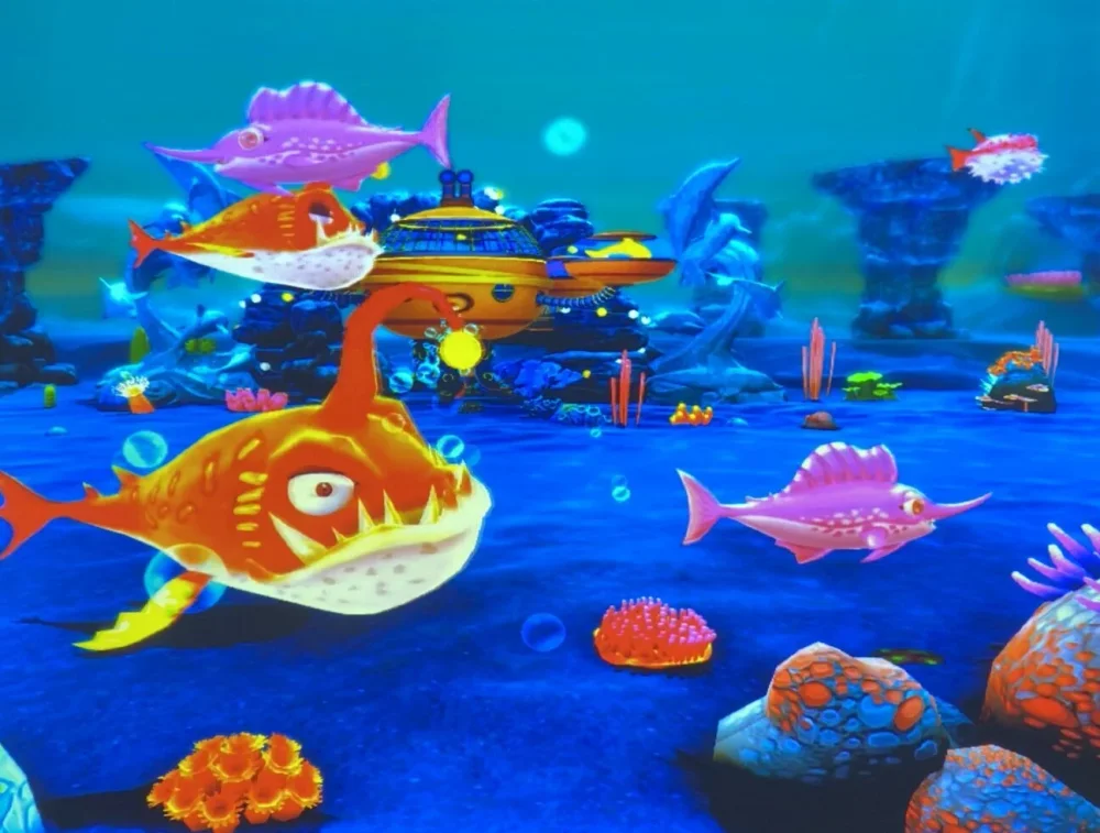 Интерактивная игра с проектором "Оживи рисунок"