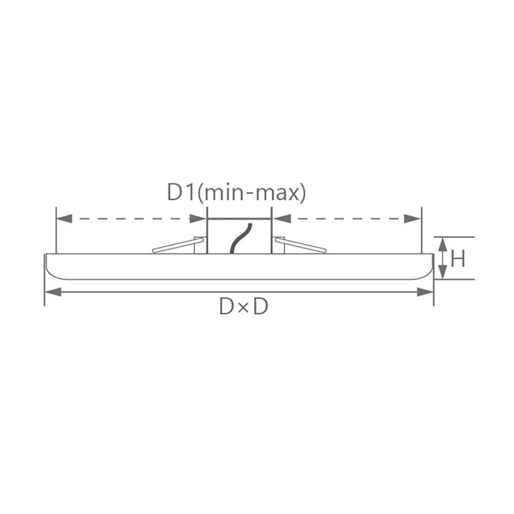 Встраиваемый светодиодный светильник Feron AL514 41572
