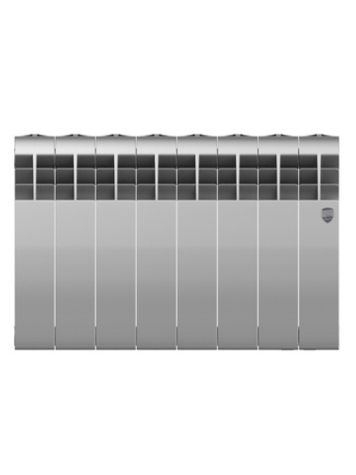Радиатор Royal Thermo BiLiner 350 /Silver Satin - 8 секц.