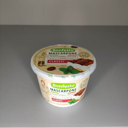 Сыр Маскарпоне 78%, Bonfesto 500 г