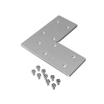 Соединитель угловой для накладного шинопровода TRA010CL-21 серебро Gravity Maytoni