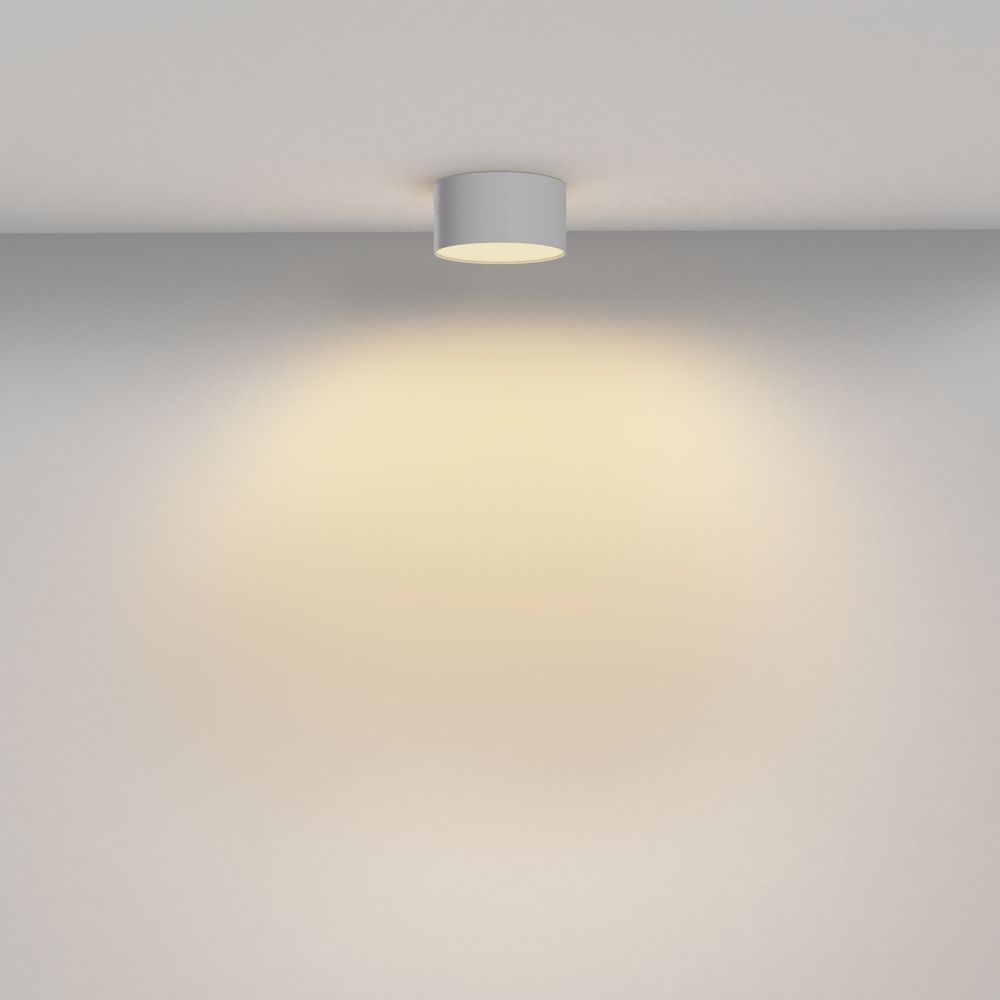 Светильник потолочный светодиодный Maytoni Zon C032CL-12W2.7K-RD-W