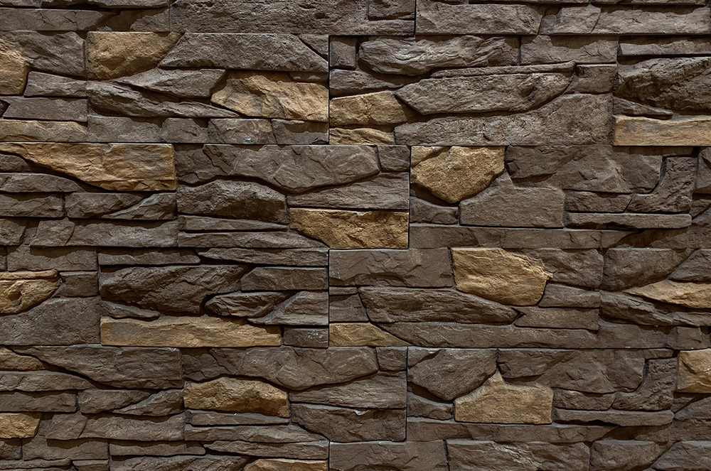 Навесной декоративный камень Каньон, коллекция Сланец